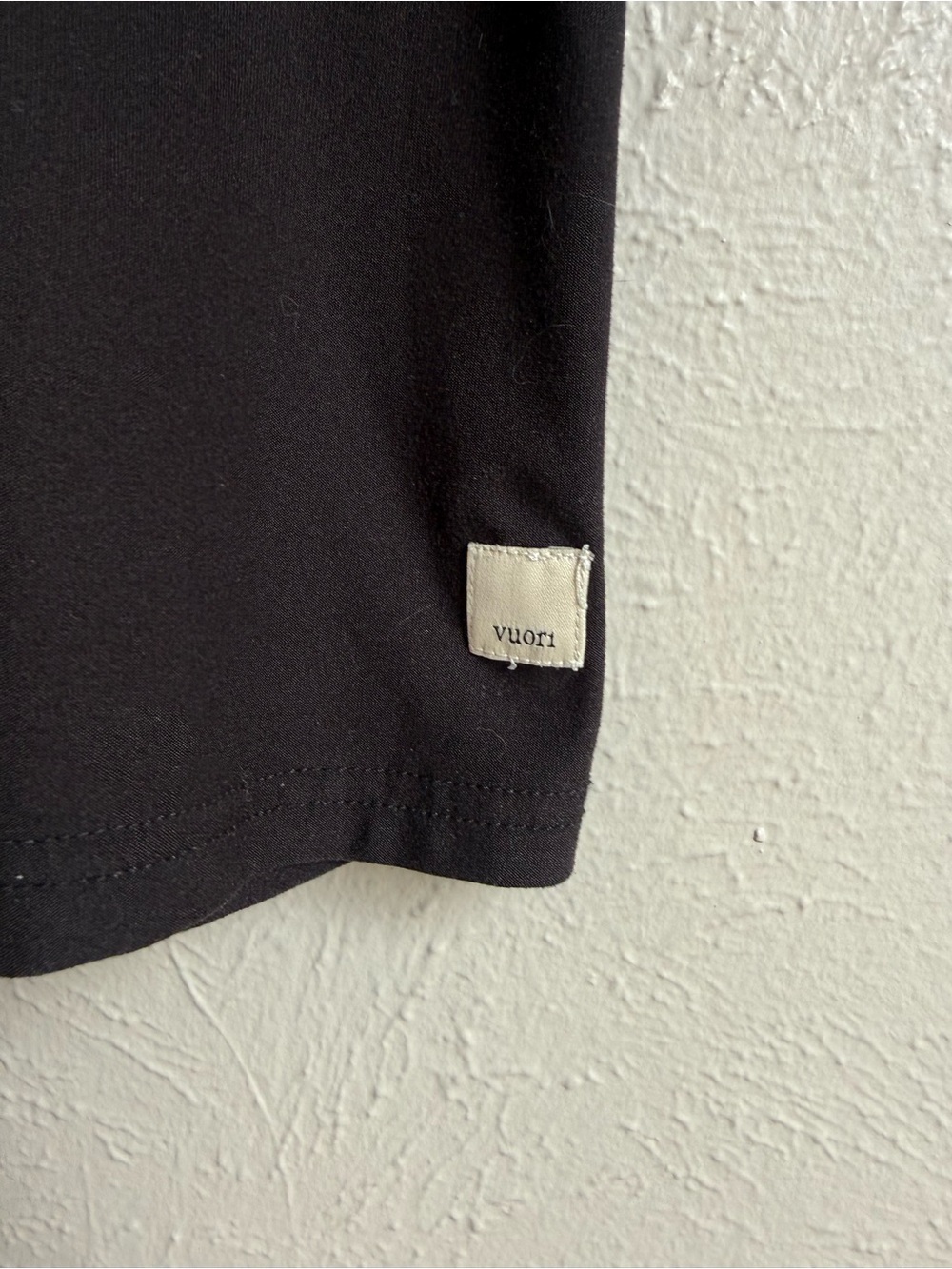 Vuori Black Performance Tank Top - Picture 4 of 5